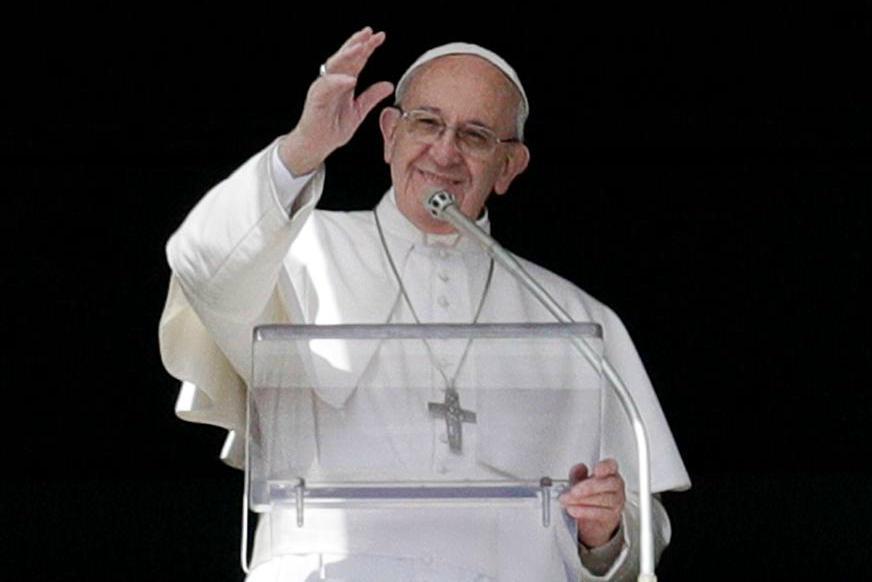 Påve Franciskus kan tänka sig att undantagsvis rucka på kravet om att katolska präster ska leva i celibat. Foto:
Gregorio Borgia/AP/TT