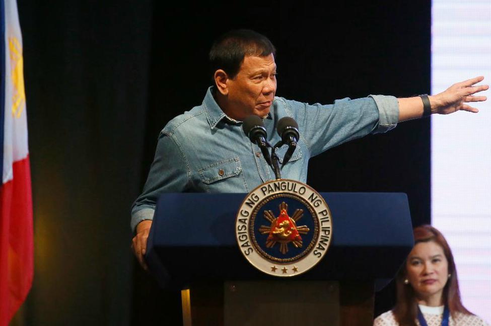 
Filippinernas president Rodrigo Duterte. Foto: Bullit Marquez/AP/TT-arkivbild                                            