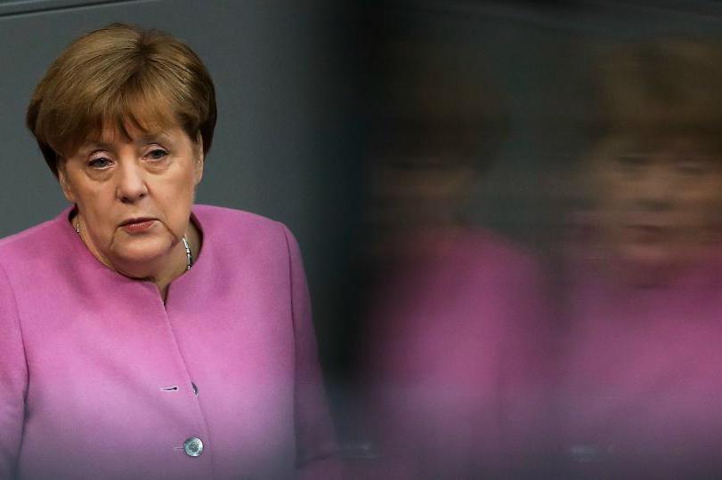 
Tysklands förbundskansler Angela Merkel besöker Washington på tisdagen. Foto: Markus Schreiber/AP/TT                                            
