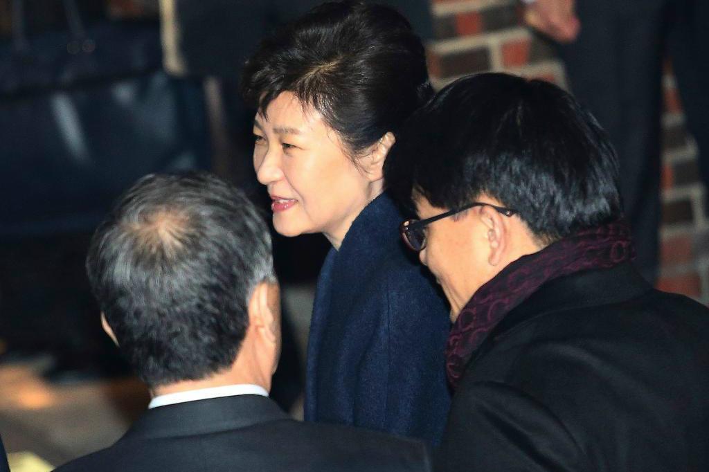 
Park Geun-Hye. Foto: Ahn Young-joon-arkivbild                                            