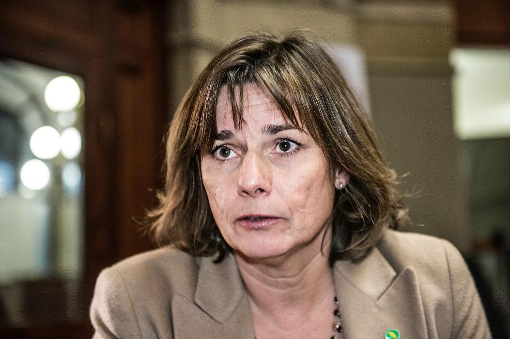 
Klimatminister Isabella Lövin (MP). Foto: Tomas Oneborg/SvD/TT-arkivbild                                            