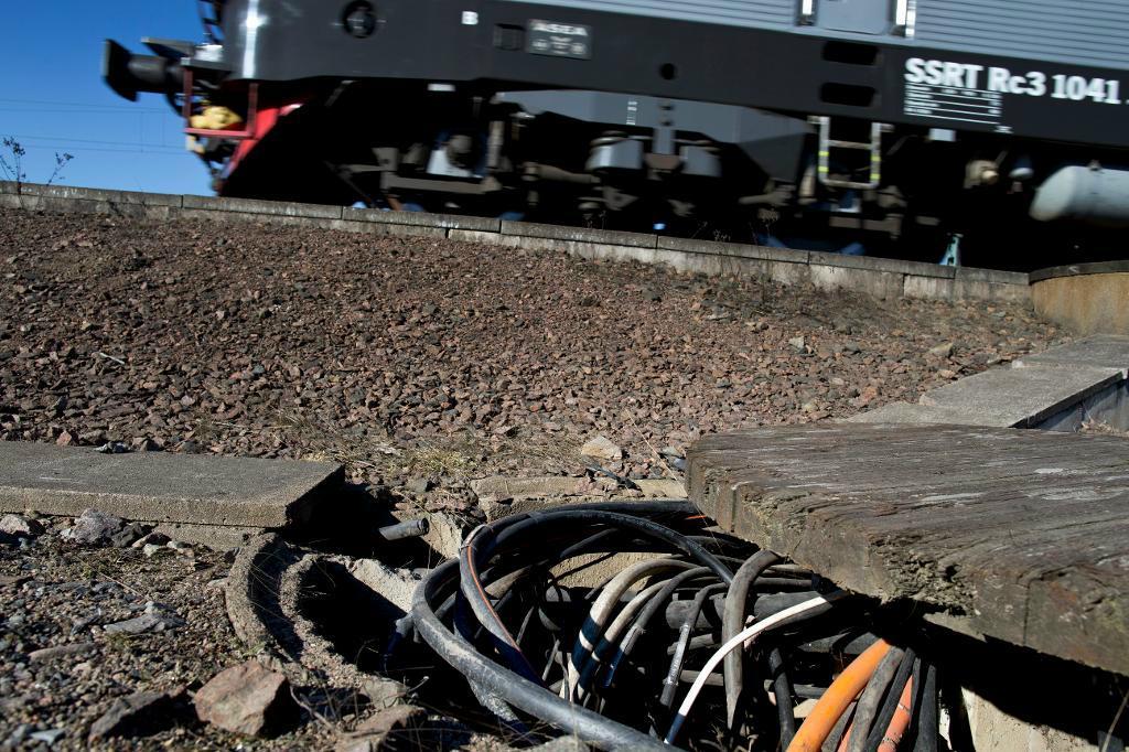 
Kopparstölder har för tredje dagen i rad lett till inställda tåg på Bohusbanan. Foto: Björn Larsson Rosvall/TT                                            