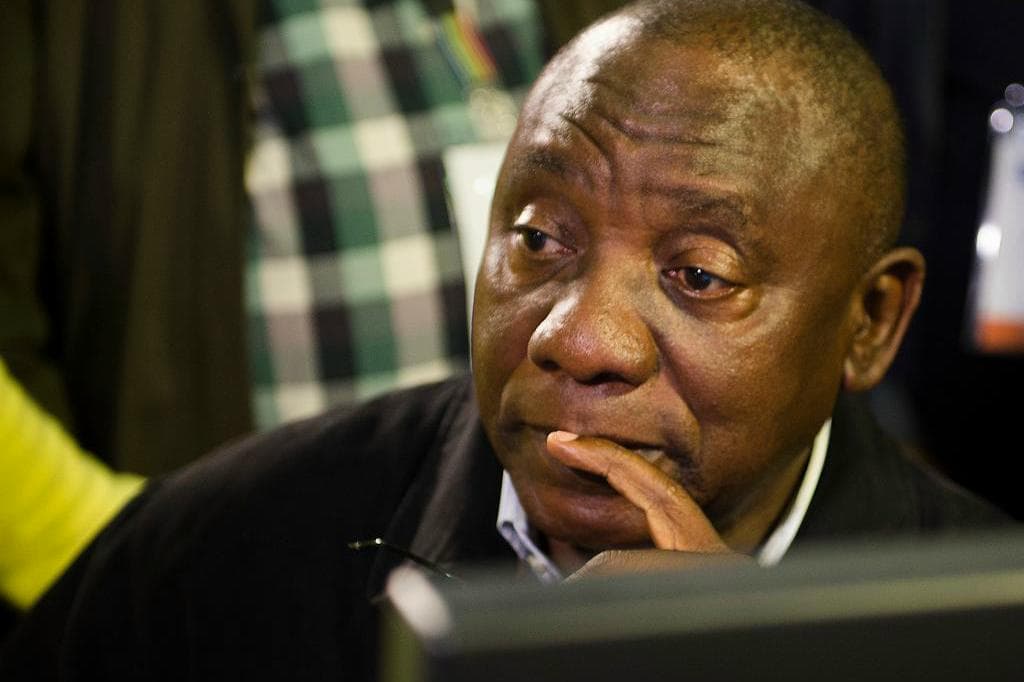 Cyril Ramaphosa. Foto: AP/TT