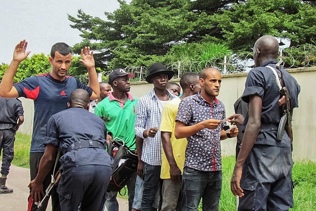 
Kongolesiska poliser halshöggs i ett bakhåll. Foto: Stringer /AFP/Getty Images                                            