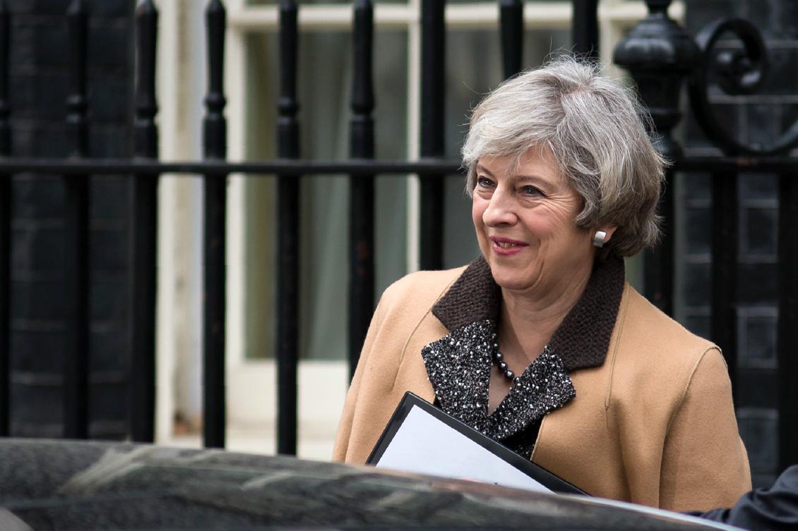 

Theresa May kommer att begära Storbritanniens EU-utträde innan månaden är slut. Foto: Leon Neal /Getty Images                                                                                        