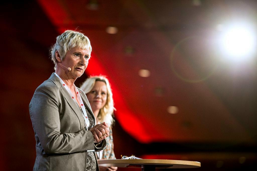 SKL:s ordförande Lena Micko är öppen för en viss vinstbegränsning i välfärden. Arkivbild. Foto: Per Knutsson/TT