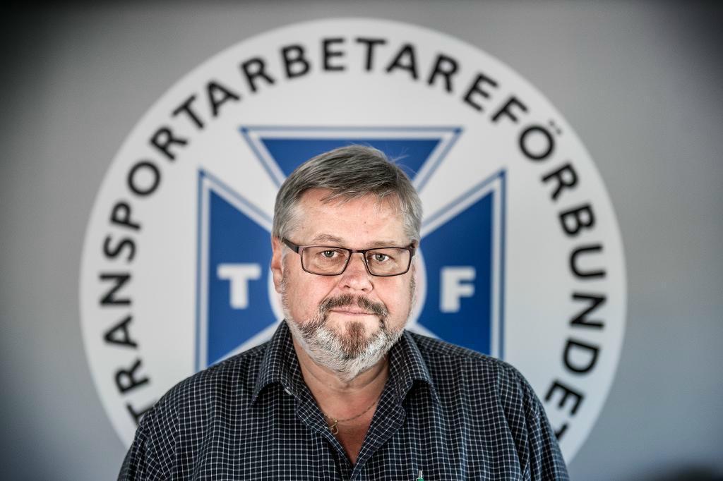 
Lars Lindgren, avgången ordförande för fackförbundet Transport. Arkivbild. Foto: Tomas Oneborg/SvD/TT                                            