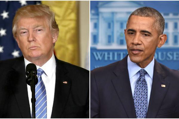 


Både president Donald Trump och president Barack Obama har haft sina duster med pressen. Foto: Win McNamee/Getty Images; Nicholas Kamm/AFP/Getty Images 
                                                                                                                                    
