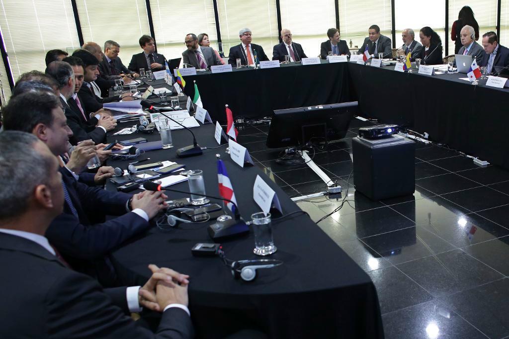 Åklagare från 15 länder träffades i februari för att samarbeta kring korruptionsutredningen. Foto: Eraldo Peres/AP/TT. Arkivbild