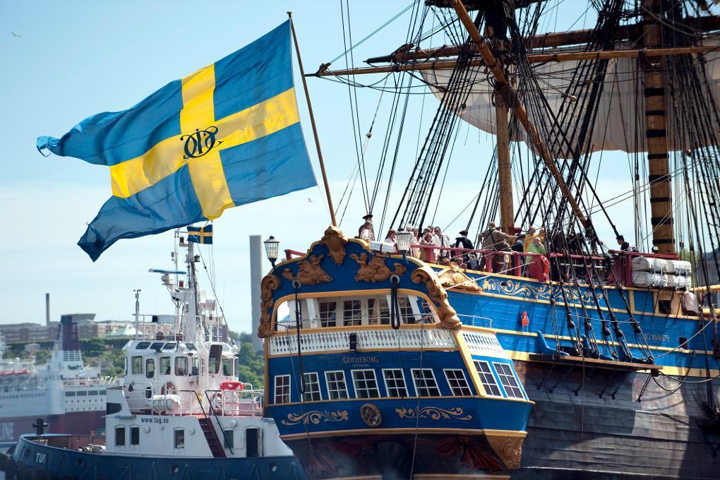 
Ostindiefararen Götheborg är angripen av skeppsmask. Foto: Maja Suslin / TT-arkivbild                                            
