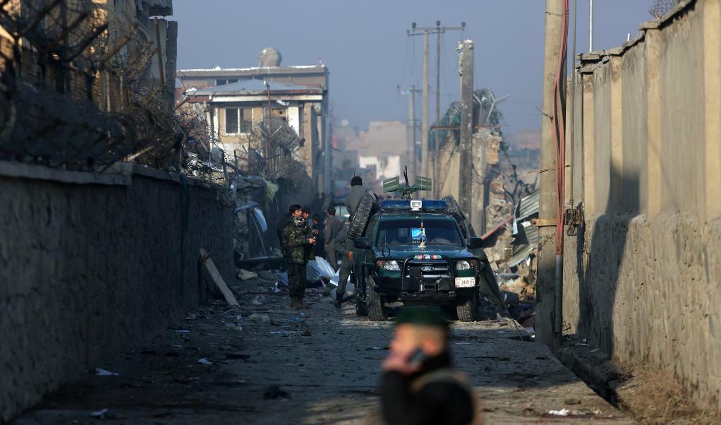 
Ett tidigare talibandåd i Kabul, i mars. Foto: Rahmat Gul/AP/TT-arkivbild                                            