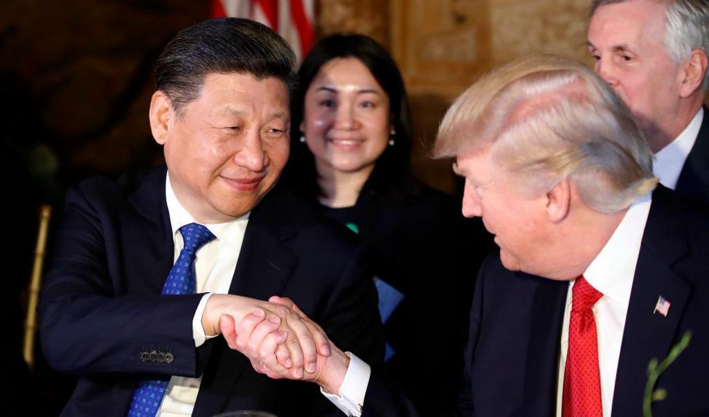 Relationen mellan Kinas president Xi Jinping och USA:s president Donald Trump har blivit bättre den senaste tiden. Arkivbild. Foto:
Alex Brandon/AP/TT