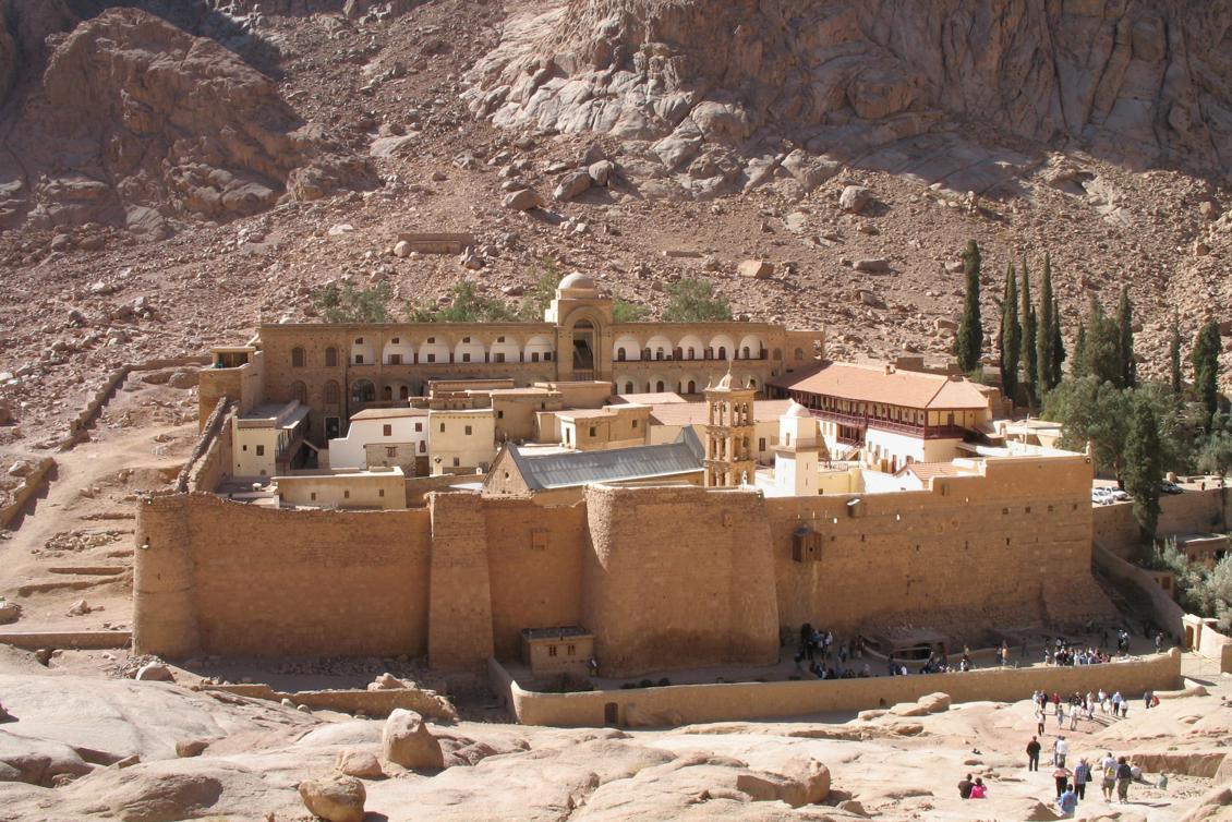 

Katarinaklostret på Sinaihalvön, ett världsarv, hamnar i skottgluggen för Islamiska staten. Foto: Marc Ryckaert                                                                                        