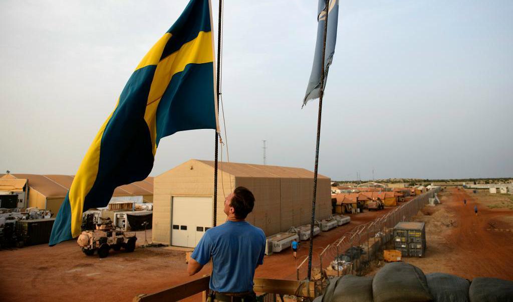 
Runt 250 svenska soldaterna är i Mali. Arkivbild. Foto: Henrik Montgomery/TT                                            