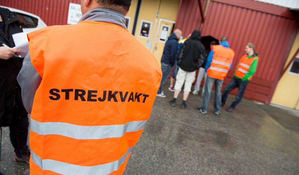 Fastighetsskötare kan komma att gå ut i strejk på måndag. Arkivbild. Foto: Fredrik Sandberg/TT