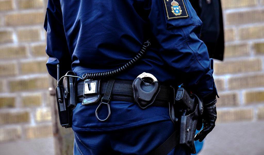 En förundersökning om brott har inletts mot en polischef i Stockholm. Arkivbild. Foto: TT
