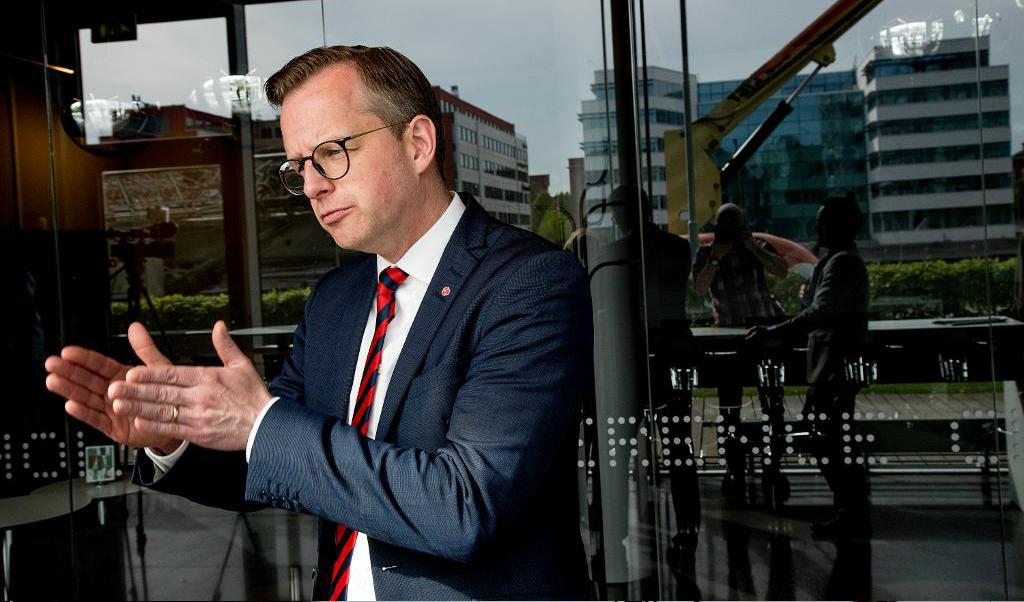 Näringsminister Mikael Damberg (S) riskerar KU-kritik för uttalanden om Vattenfalls försäljning av tyska brunkolstillgångar 2016. Arkivbild. Foto: Adam Ihse/TT