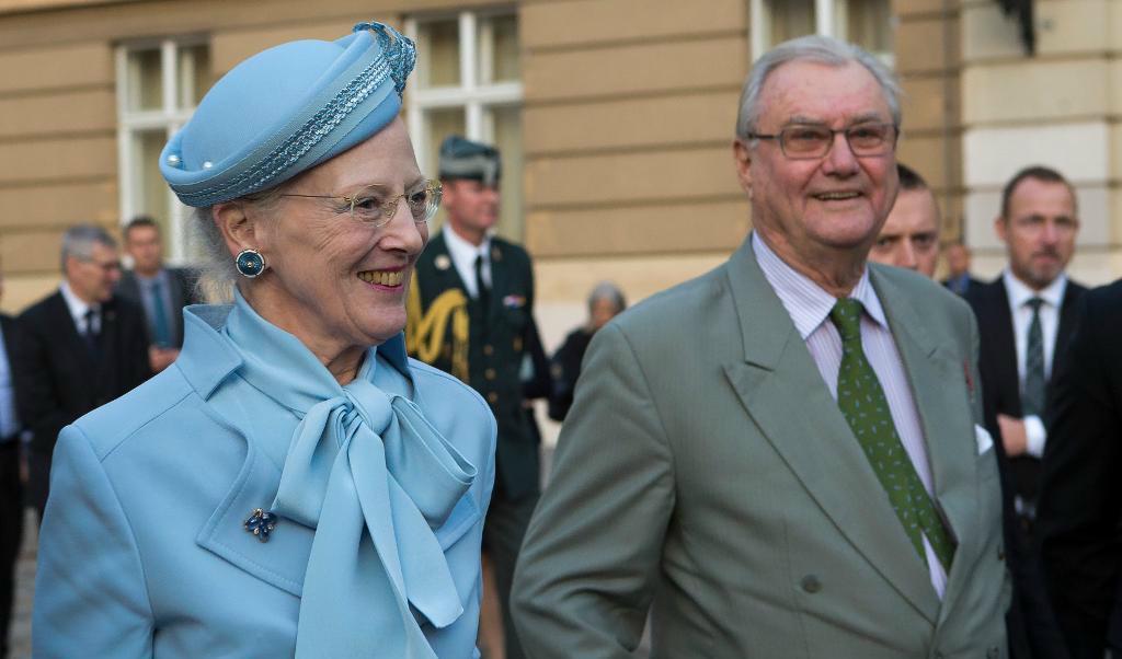 Drottning Margrethe och prins Henrik firar 50 år som gifta. Bilden är från 2014. Foto: TT