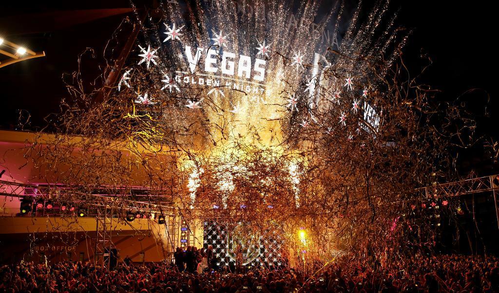 





Las Vegas firade med konfettiregn när NHL-lagets namn, Vegas Golden Knights, offentliggjordes i november. Frågan är om det finns anledning att fira efter expansionsdraften nästa vecka. Foto: John Locher/AP/TT-arkivbild                                                                                                                                                                                                                                                                        
