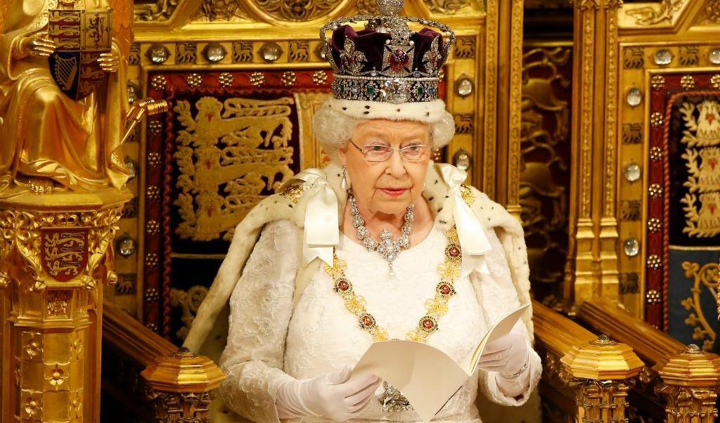 
Drottningtalet var planerat till i måndags men sköts upp till i dag. Så här såg det ut förra året. Foto: Alastair Grant/AP/TT-arkivbild                                            