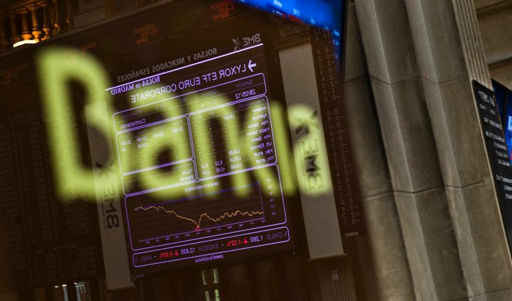
Den spanska banken Bankia slår samman med Banco Mare Nostrum (BMN). Foto: Daniel Ochoa de Olza/AP/TT-arkivbild                                            