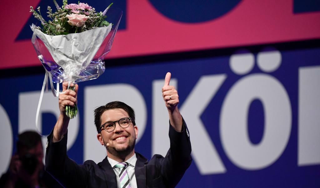
Sverigedemokraterna befäster sin position som landets näst största parti. Foto: TT-arkivbild                                            