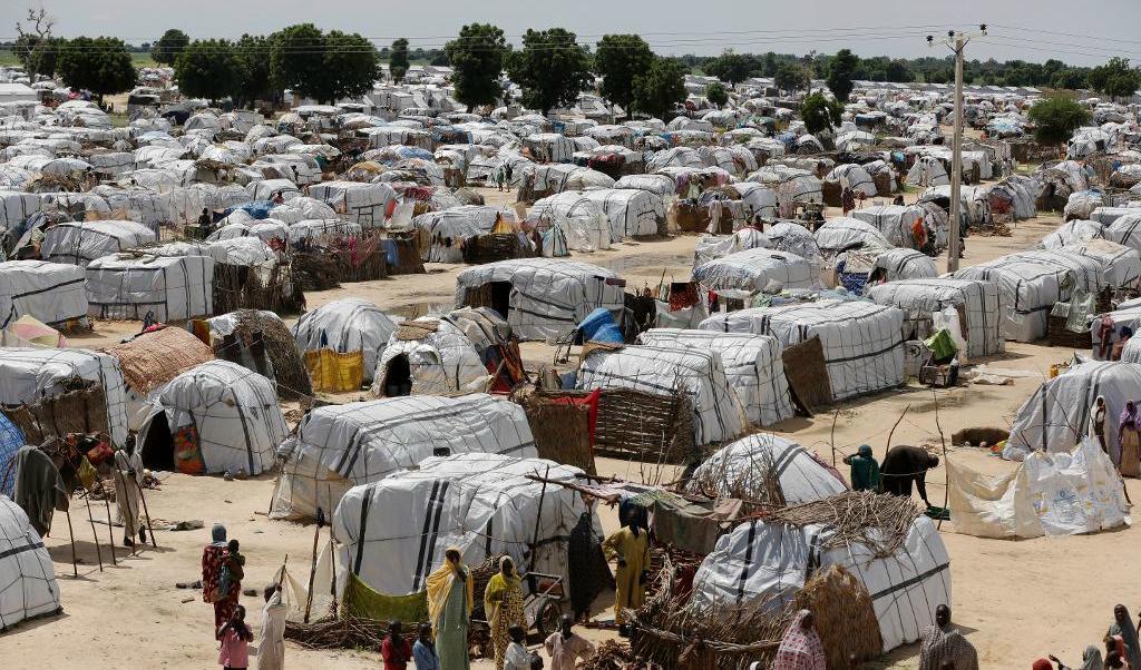 
Över 4 000 människor har drabbats av ovädren som dragit fram över delstaten Borno. Foto: Sunday Alamba/AP/TT-arkivbild                                            