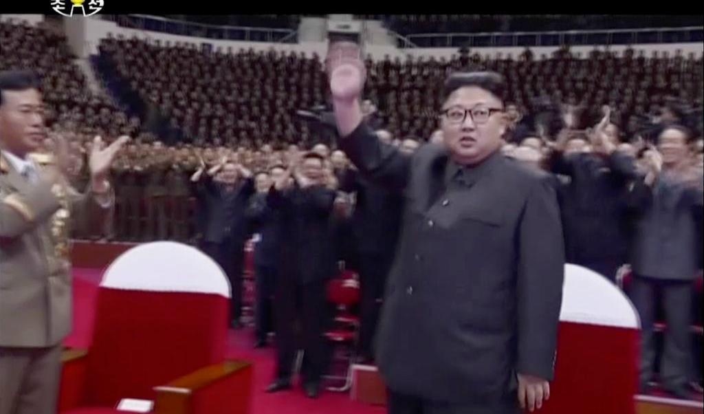 
Nordkoreas diktator Kim Jong-Un. Foto: AP/TT-arkivbild                                            