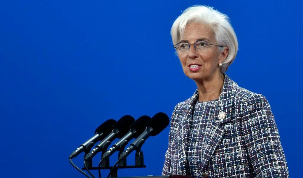 
Christine Lagarde, chef för Internationella valutafonden (IMF). Foto: TT-arkivbild                                            