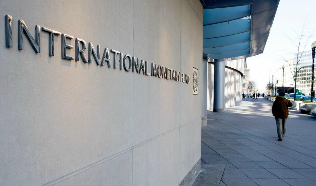 
IMF håller fast vid sin prognos från april. Foto: Cliff Owen/AP/TT-arkivbild                                            