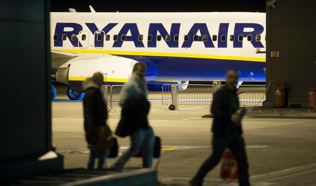 
Flygbolaget Ryanair ökade vinsten med 55 procent under perioden april-juni. Foto: Håkon Mosvold Larsen/NTB/TT-arkivbild                                            