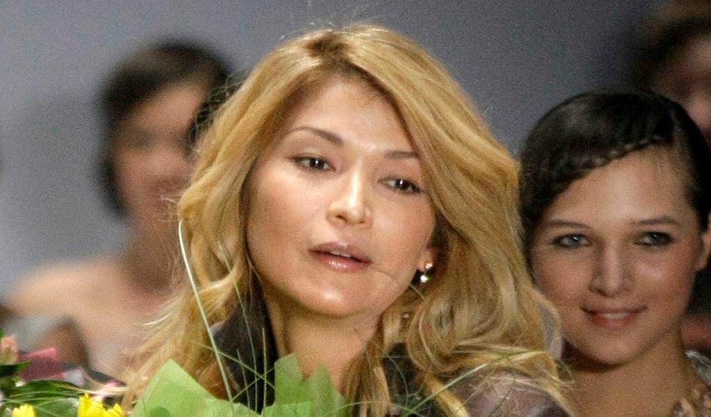 
Gulnara Karimova under ett modeevenemang 2011. Foto: Mikhail Metzel/AP/TT                                            