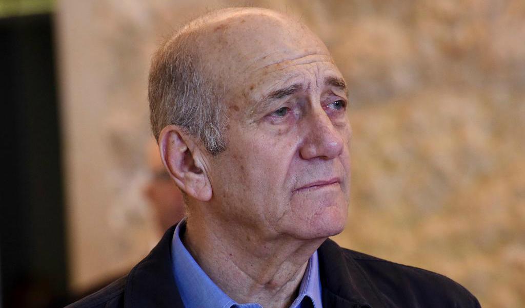 
Israels tidigare premiärminister Ehud Olmert har lämnat fängelset. Foto: Debbie Hill/AP/TT-arkivbild                                            