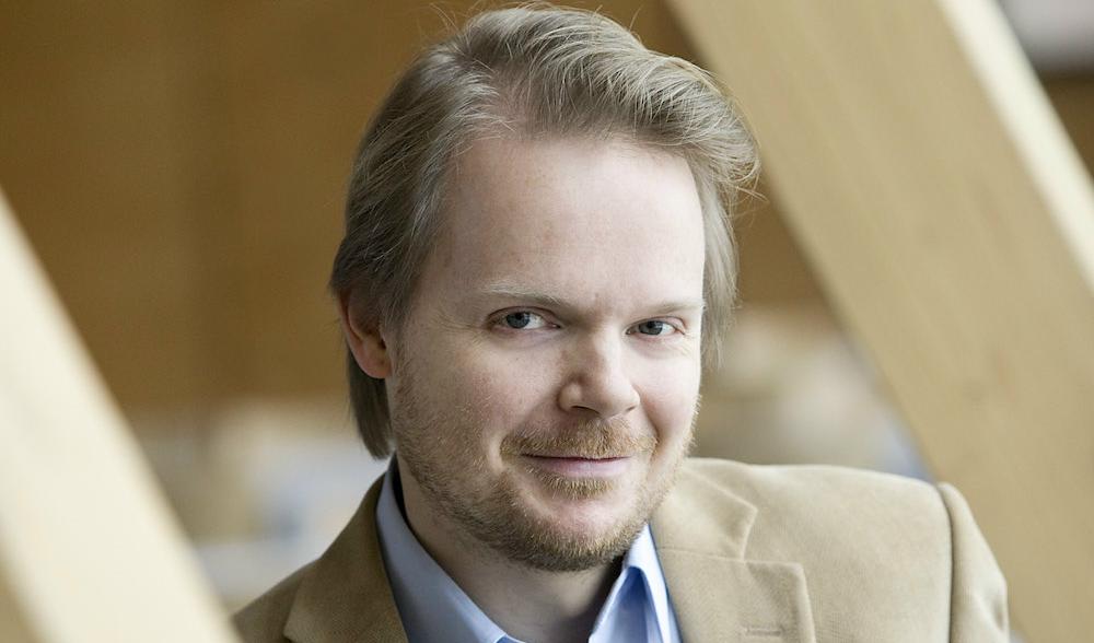 Kompositören Jaakko Kuusisto, 2009. Photo: Saara Vuorjoki / Music Finland