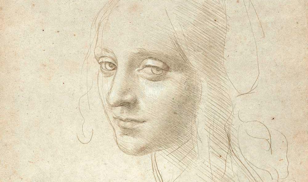 







Leonardos teckning "En ung kvinnas huvud", från Biblioteca Reale (Royal Library) Turin.                                                                                                                                                                                                                                                                                                                                                                    