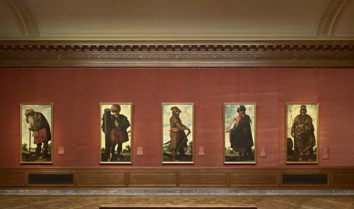 




Fem av de 13 målningarna i utställningen "Zurbarán's Jacob and His Twelve Sons: Paintings from Auckland Castle" på The Frick Collection i New York. Utställningen pågår till och med 12 april 2018. (The Frick Collection)                                                                                                                                                                                                                            