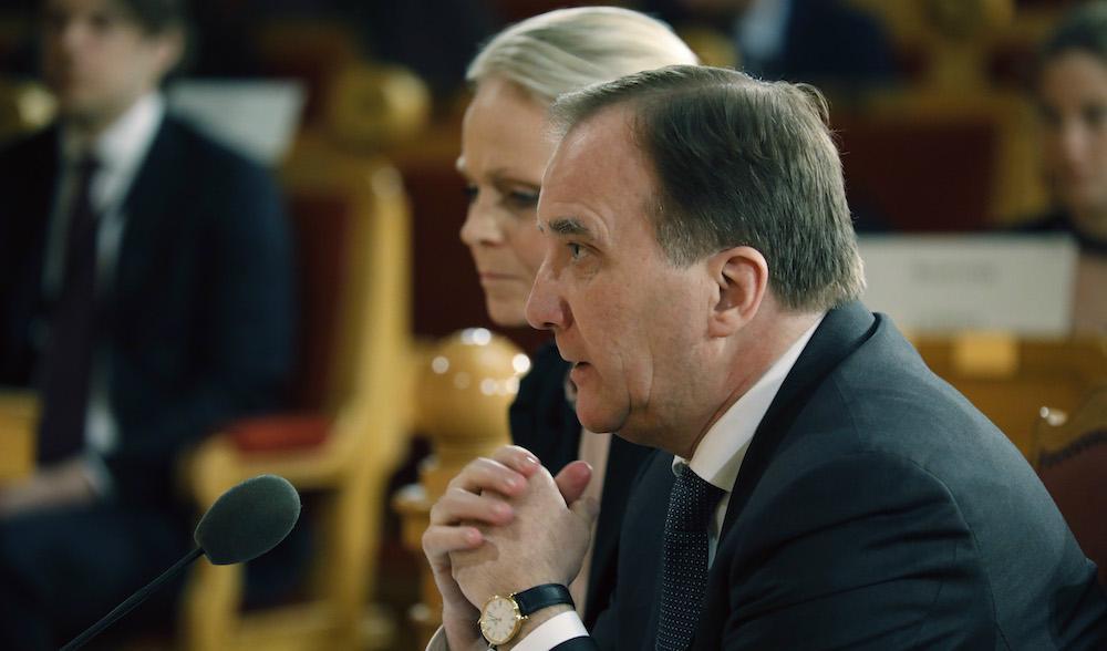 
Statsminister Stefan Löfven (S) har granskats för sin roll i hur it-skandalen i Transportstyrelsen hanterats. Foto: Christine Olsson/TT/Arkivbild.                                            