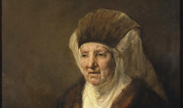 


Rembrandts "Porträtt av en gammal dam", detalj. Foto: Nationalmuseum/TT/Pressbild.                                                                                                                                    