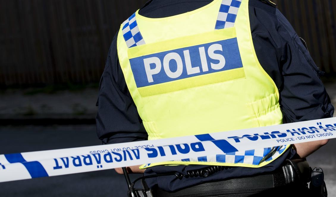 Tre män har gripits för måndagens skottlossning i Uppsala. Foto: Johan Nilsson/TT-arkivbild