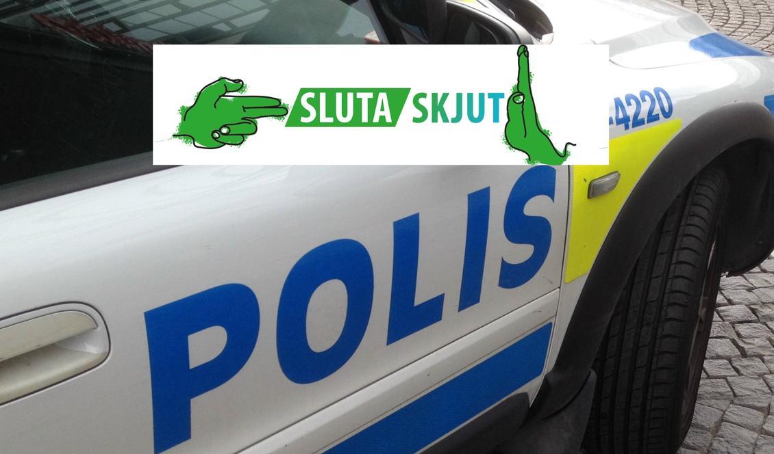 
Polisen i Malmö startar en "Sluta skjut"-kampanj för att få stopp på det dödliga våldet. Foto: Epoch Times/Polisen                                            