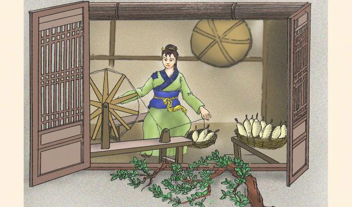 






Wu tjänade lite pengar till sitt och svärmoderns uppehälle genom att hjälpa grannarna med hushållssysslor. Illustration av Sun Mingguo/The Epoch Times                                                                                                                                                                                                                                                                                                                                    