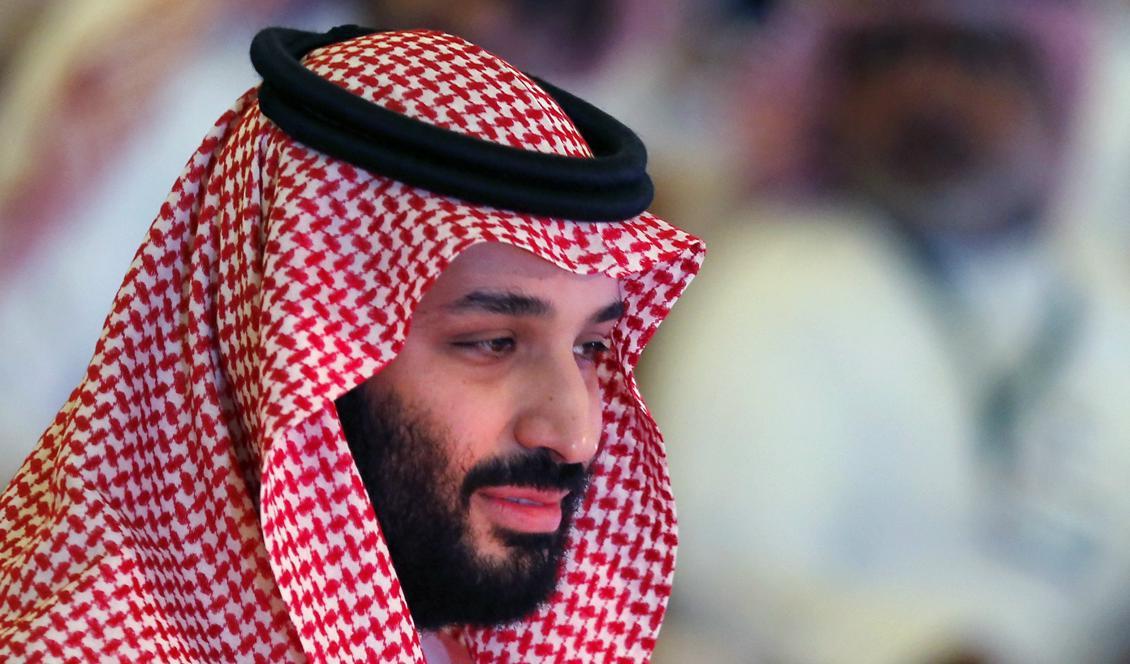 Saudiarabiens kronprins Mohammed bin Salman. Foto: Amr Nabil/AP/TT-arkivbild