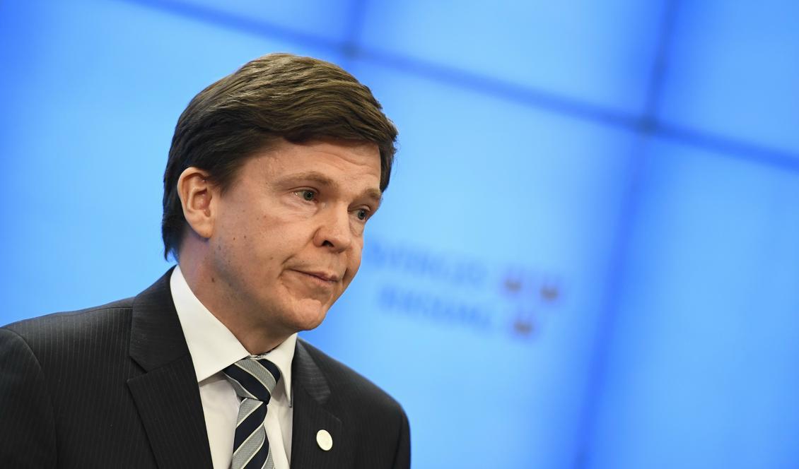 
Talman Andreas Norlén föreslår på måndag Ulf Kristersson som ny statsminister. Foto: Pontus Lundahl/TT-arkivbild                                            