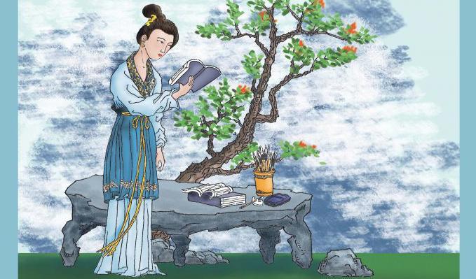 


I det gamla Kina skulle en blivande mamma läsa goda essäer och dikter så att barnet redan i moderlivet fick en bra grund inför det stundande livet. Illustration Sun Mingguo/The Epoch Times.                                                                                                                                                