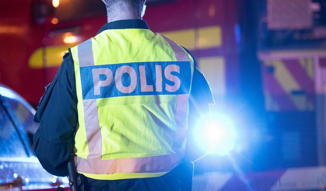 Polis och räddningstjänst larmades till en restaurang nära Avenyn i Göteborg efter en explosion. Foto: Johan Nilsson/TT-arkivbild
