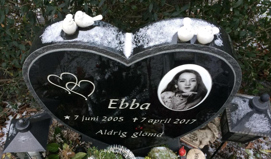 En 59-årig man fortsätter att vandalisera Ebbas grav. Foto: Tony Lingefors/Epoch Times