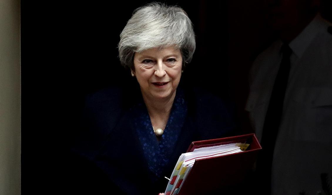 
Storbritanniens premiärminister Theresa May. Foto: Frank Augstein/AP/TT                                                