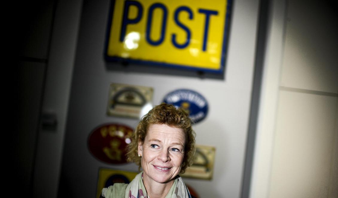 
Annemarie Gardshol, vd Postnord Sverige. Foto: Pontus Lundahl/TT                                                