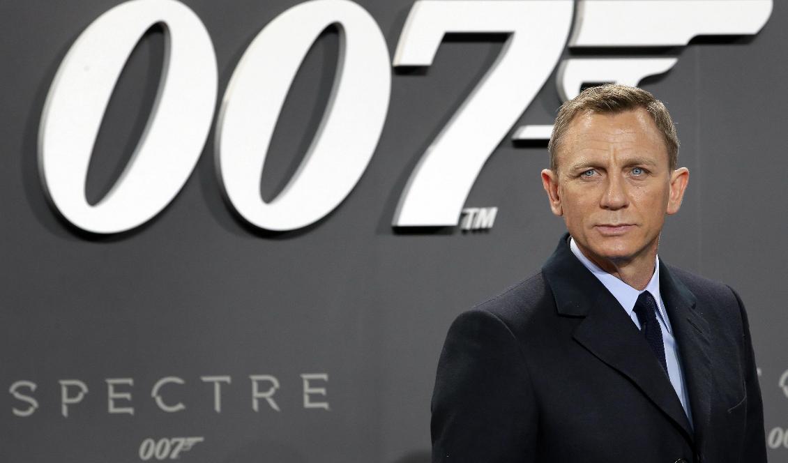 Daniel Craig återvänder som agenten James Bond. Den nya filmen kommer till viss del att spelas in i Norge. Foto: Michael Sohn/AP/TT-arkivbild