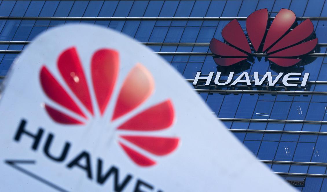 Tyskland vill stoppa den kinesiska telekomjätten Huawei från att delta i utbyggnaden av 5G-nät. Foto: Andy Wong/TT-arkivbild